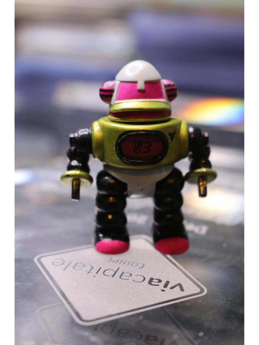 Vintage 1992 Galoob Micro Machines Z-Bots Zbots Fusor Figure